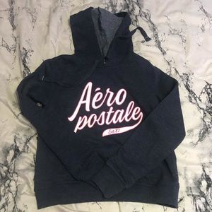 blue aeropostale hoodie